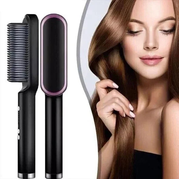 Último Día 50% OFF | Peine Estilizador de Cabello con Iones Negativos