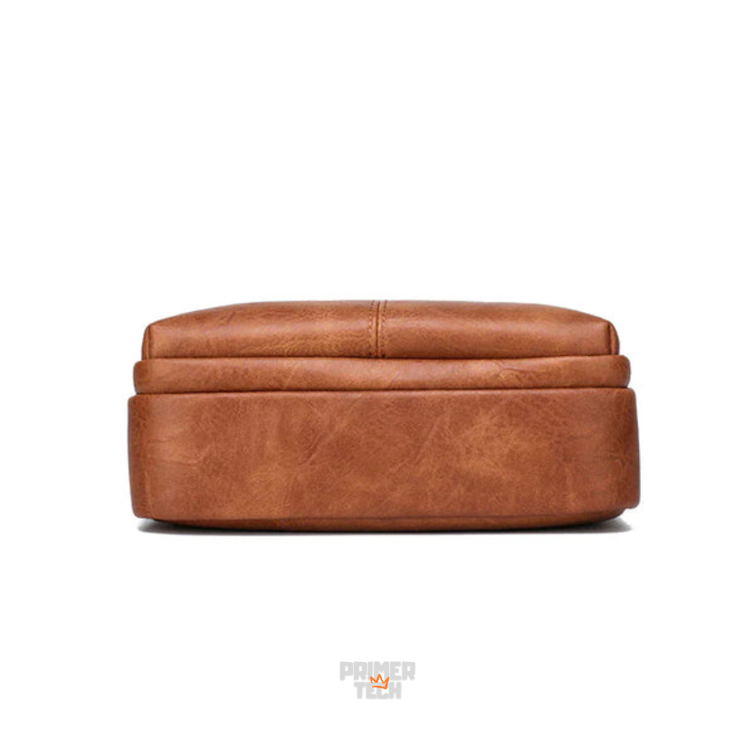 Bolso Masculino JEEP® de Cuero Auténtico Cruzado + Cartera JEEP® [regalo gratis]