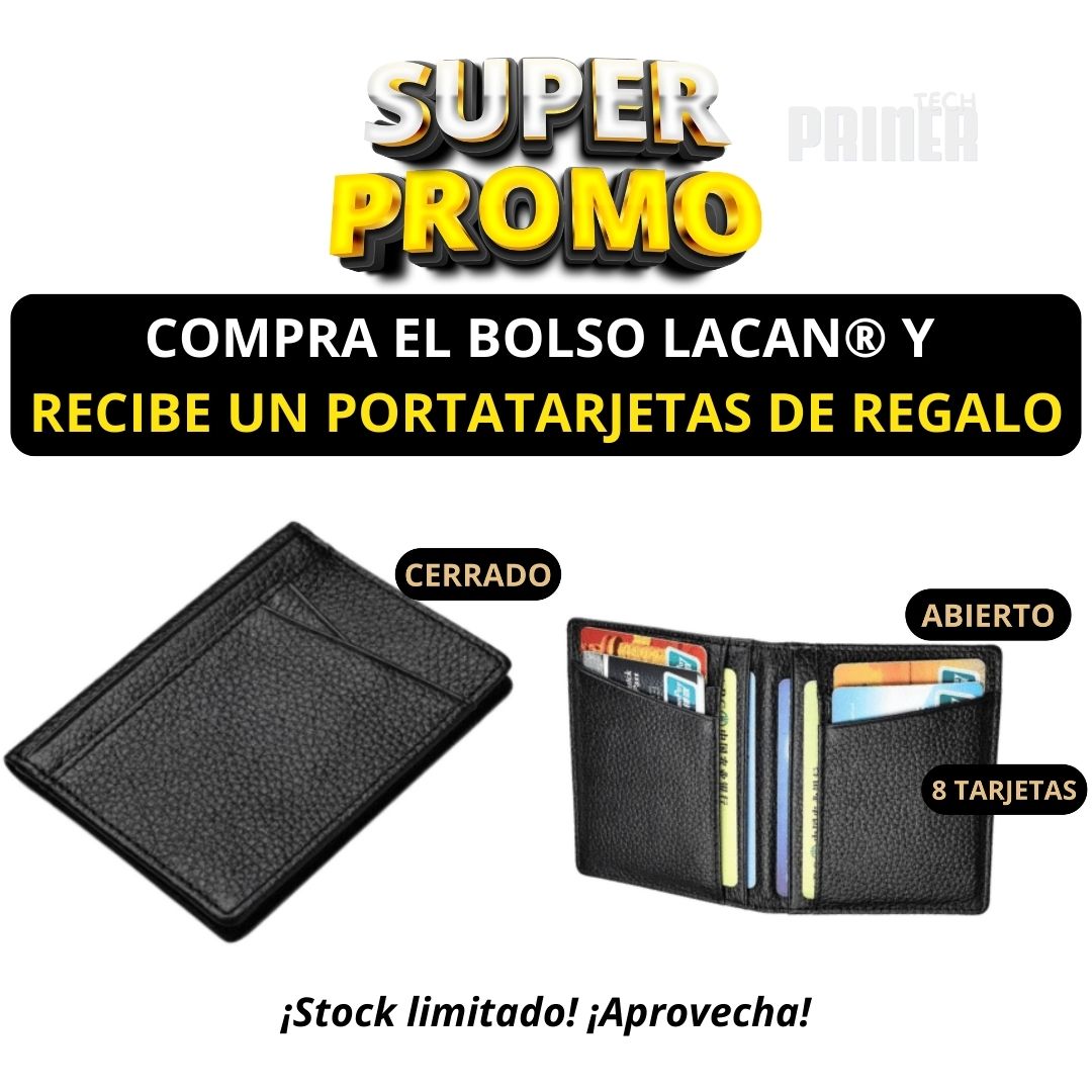 Bolso Lacan® | + [ Regalo Promocional: Portatarjetas ] ¡Últimas unidades!